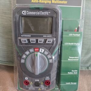 Commercial Electric MMA-8301R Auto-Ranging Multimeter - NEW